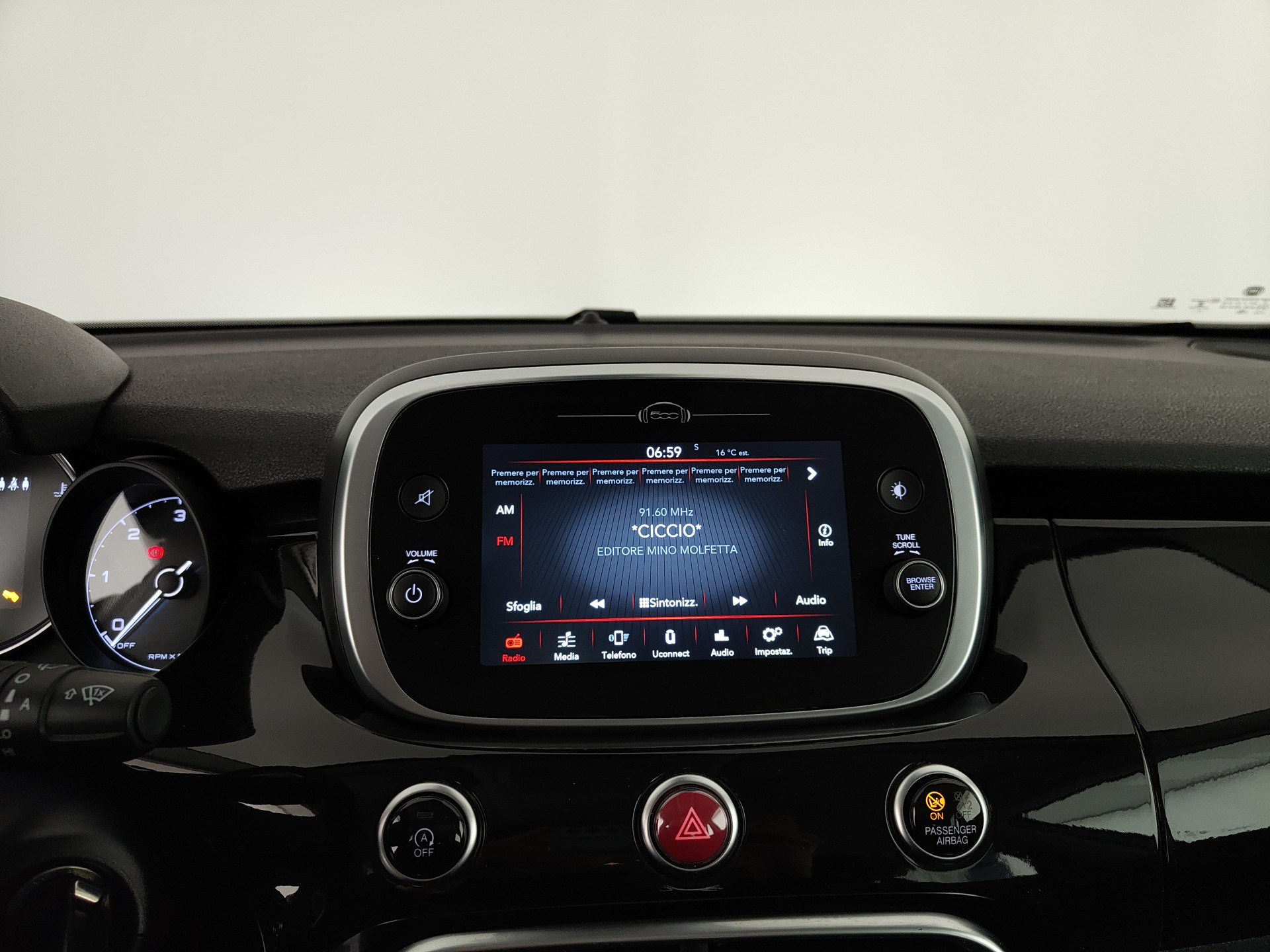 FIAT 500X 1.3 mjt 120° 4×2 95cv AUTOCARRO